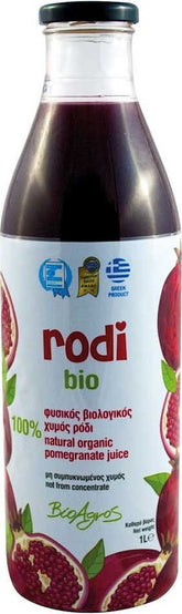 Βιολογικός χυμός ρόδιου 1000 ml - BIO AGROS